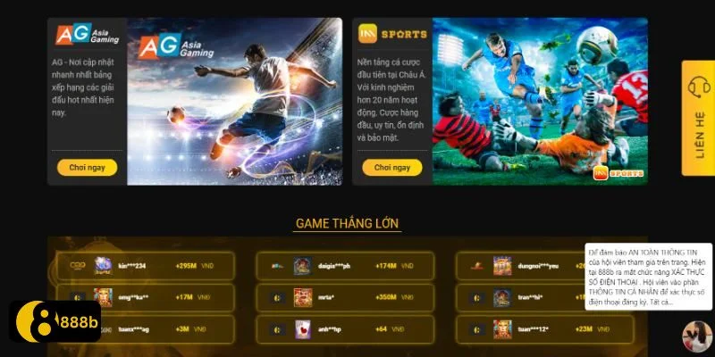 888B - Link Vào Nhà Cái 888B Uy Tín Chính Thức 2025 Sàn cược thể thao tại 888B được bet thủ yêu thích bởi tỷ lệ kèo xanh chín.