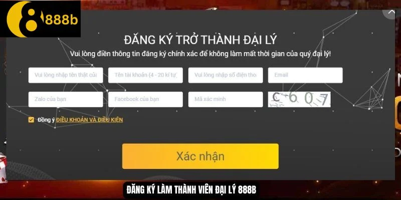 ĐẠI LÝ 888B Chi tiết từng bước mở đại lý 888B dành cho tân thủ.